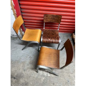 Esavian Children’s Stacking School Chair By James Leonard, 1950s Height 40cm