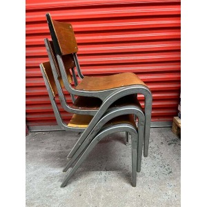 Esavian Children’s Stacking School Chair By James Leonard, 1950s Height 40cm