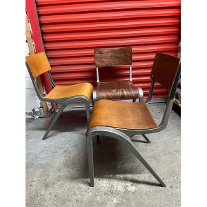 Esavian Children’s Stacking School Chair By James Leonard, 1950s Height 40cm
