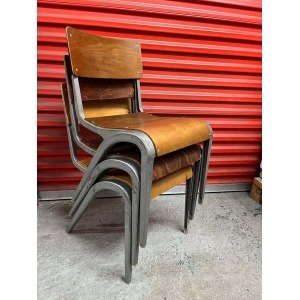 Esavian Children’s Stacking School Chair By James Leonard, 1950s Height 40cm