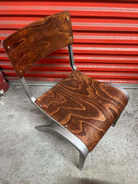 Esavian Children’s Stacking School Chair By James Leonard, 1950s Height 40cm