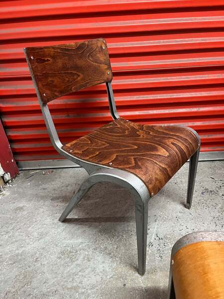 Esavian Children’s Stacking School Chair By James Leonard, 1950s Height 40cm