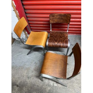 Esavian Children’s Stacking School Chair By James Leonard, 1950s Height 40cm