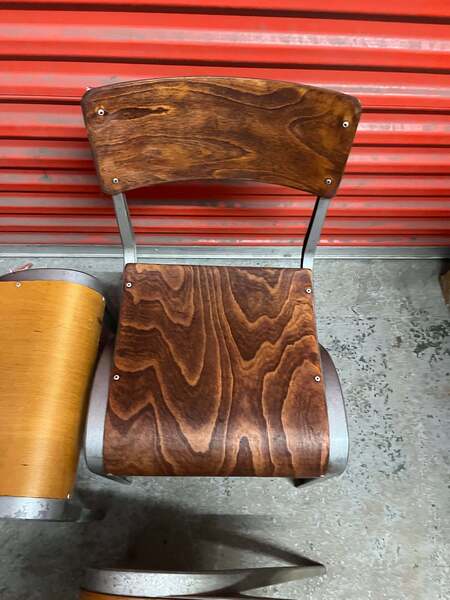 Esavian Children’s Stacking School Chair By James Leonard, 1950s Height 40cm