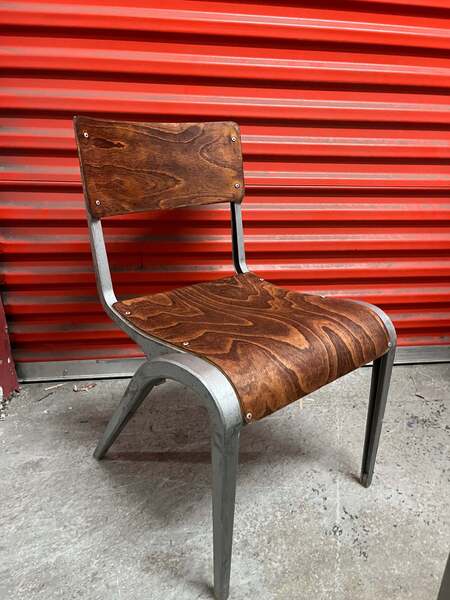 Esavian Children’s Stacking School Chair By James Leonard, 1950s Height 40cm