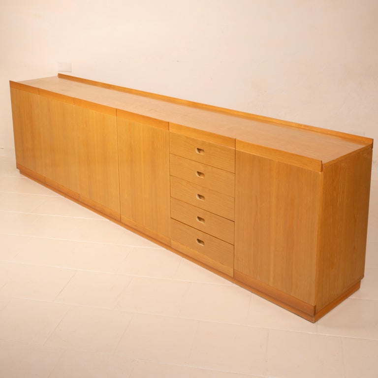 Fiorenza" sideboard by Tito Agnoli for Molteni 1970