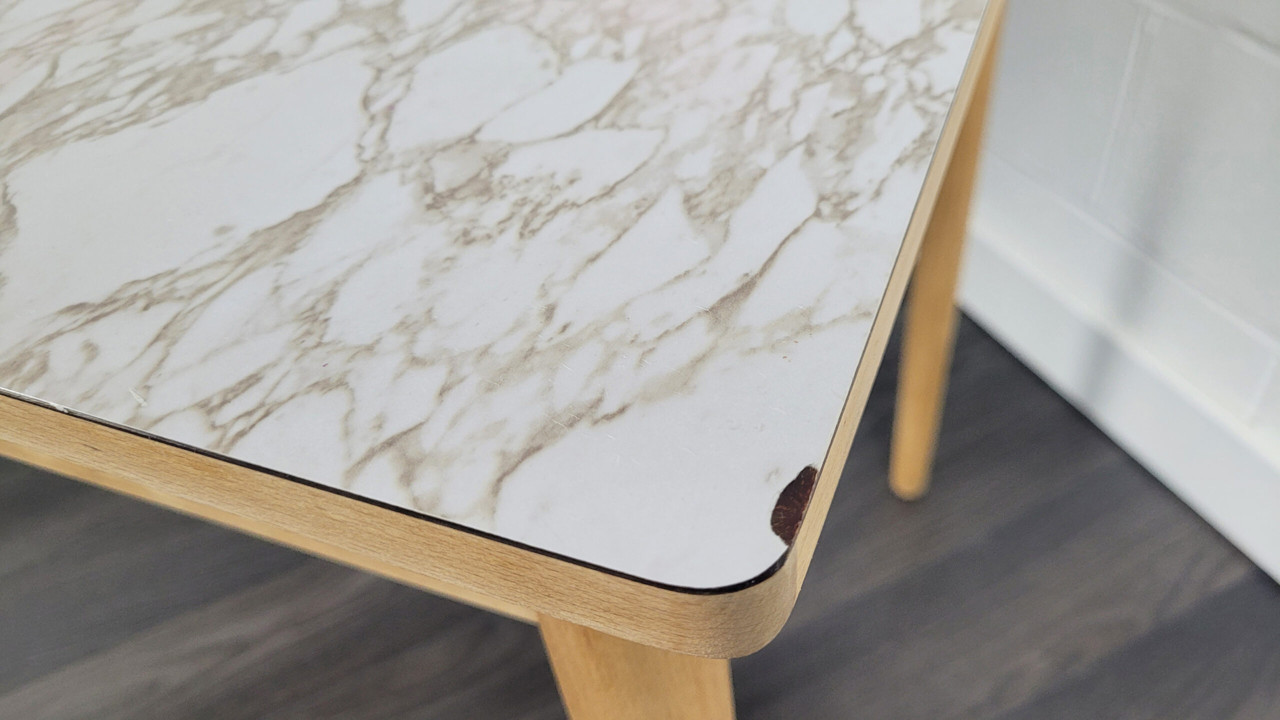 Vintage Formica Dining Table, 1970s