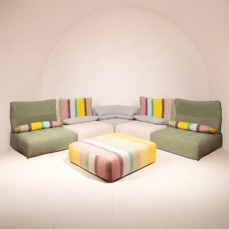 "Immobile Voyage" Modular Sofa by Studio Roche Bobois x Kenzo