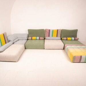 "Immobile Voyage" Modular Sofa by Studio Roche Bobois x Kenzo