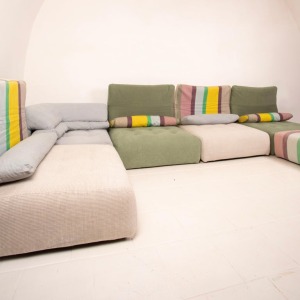 "Immobile Voyage" Modular Sofa by Studio Roche Bobois x Kenzo
