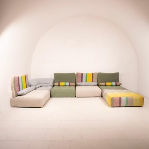 "Immobile Voyage" Modular Sofa by Studio Roche Bobois x Kenzo