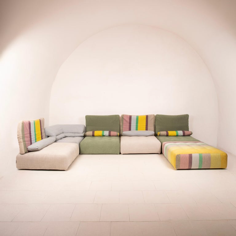 "Immobile Voyage" Modular Sofa by Studio Roche Bobois x Kenzo