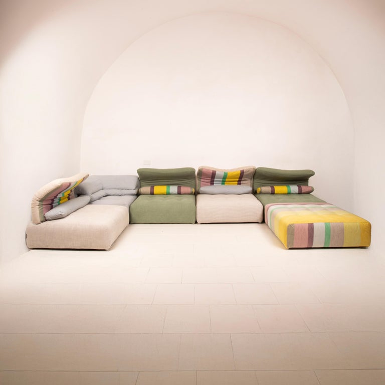"Immobile Voyage" Modular Sofa by Studio Roche Bobois x Kenzo