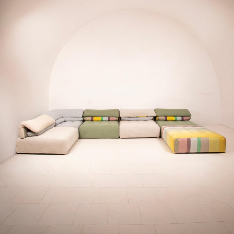 "Immobile Voyage" Modular Sofa by Studio Roche Bobois x Kenzo