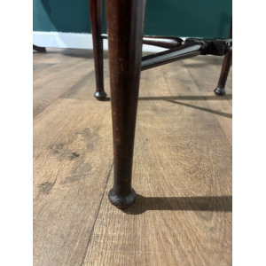 Inlaid Mahogany Corner Chair