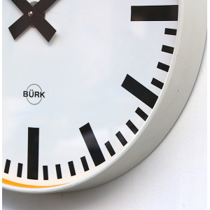 Large 41.5cm Midcentury Original Industrial Wall Clock Factory. Fully Guaranteed