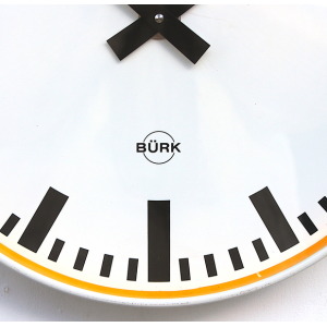 Large 41.5cm Midcentury Original Industrial Wall Clock Factory. Fully Guaranteed