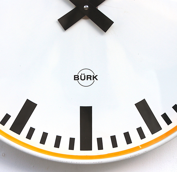 Large 41.5cm Midcentury Original Industrial Wall Clock Factory. Fully Guaranteed