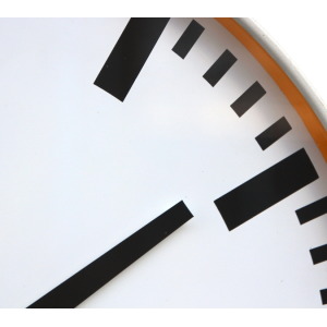 Large 41.5cm Midcentury Original Industrial Wall Clock Factory. Fully Guaranteed