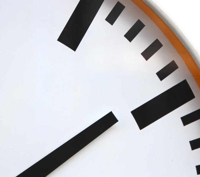 Large 41.5cm Midcentury Original Industrial Wall Clock Factory. Fully Guaranteed