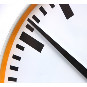 Large 41.5cm Midcentury Original Industrial Wall Clock Factory. Fully Guaranteed