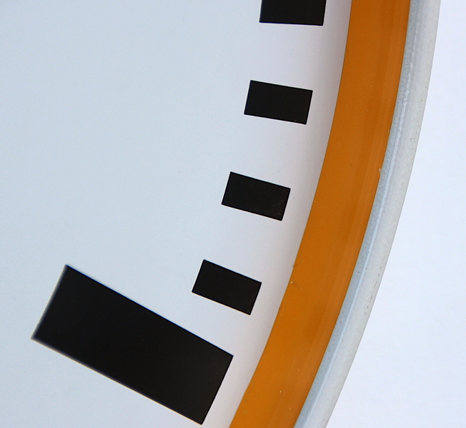 Large 41.5cm Midcentury Original Industrial Wall Clock Factory. Fully Guaranteed