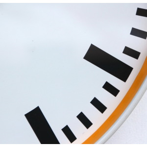 Large 41.5cm Midcentury Original Industrial Wall Clock Factory. Fully Guaranteed
