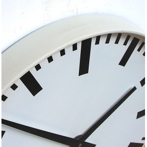 Large 41.5cm Midcentury Original Industrial Wall Clock Factory. Fully Guaranteed