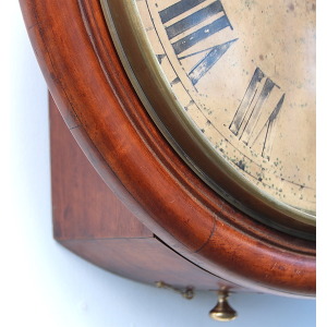 Large 44.5cm Early Original Industrial Wall Clock Factory. Fully Guaranteed