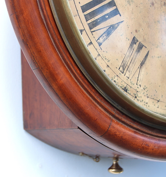 Large 44.5cm Early Original Industrial Wall Clock Factory. Fully Guaranteed