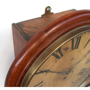 Large 44.5cm Early Original Industrial Wall Clock Factory. Fully Guaranteed