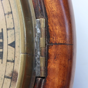 Large 44.5cm Early Original Industrial Wall Clock Factory. Fully Guaranteed