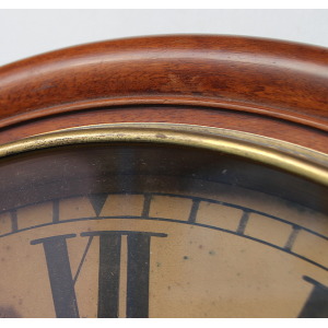 Large 44.5cm Early Original Industrial Wall Clock Factory. Fully Guaranteed