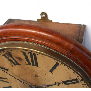 Large 44.5cm Early Original Industrial Wall Clock Factory. Fully Guaranteed