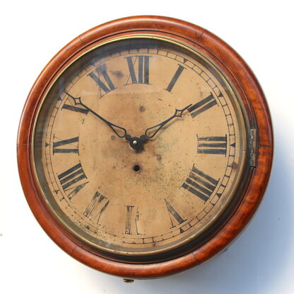 Large 44.5cm Early Original Industrial Wall Clock Factory. Fully Guaranteed