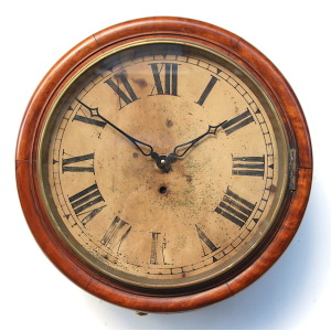 Large 44.5cm Early Original Industrial Wall Clock Factory. Fully Guaranteed