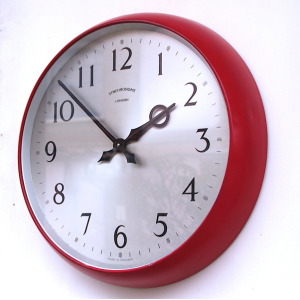 Large 53cm Midcentury Original Industrial Wall Clock Factory. Fully Guaranteed