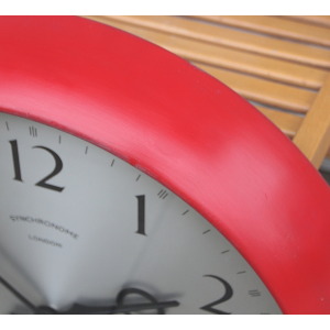 Large 53cm Midcentury Original Industrial Wall Clock Factory. Fully Guaranteed