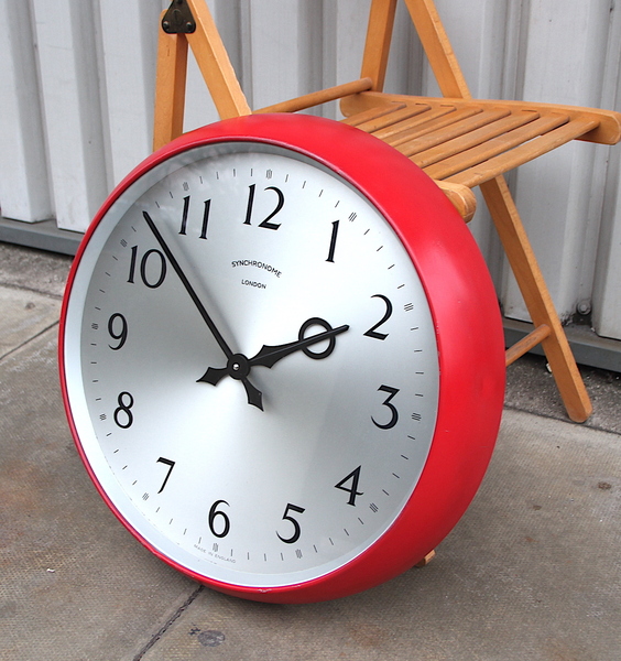 Large 53cm Midcentury Original Industrial Wall Clock Factory. Fully Guaranteed