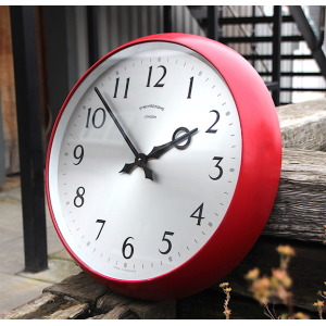 Large 53cm Midcentury Original Industrial Wall Clock Factory. Fully Guaranteed