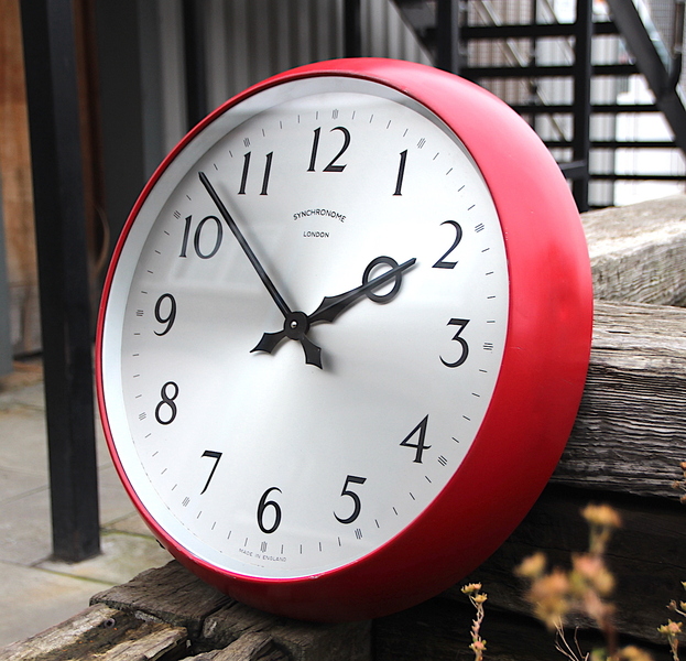 Large 53cm Midcentury Original Industrial Wall Clock Factory. Fully Guaranteed