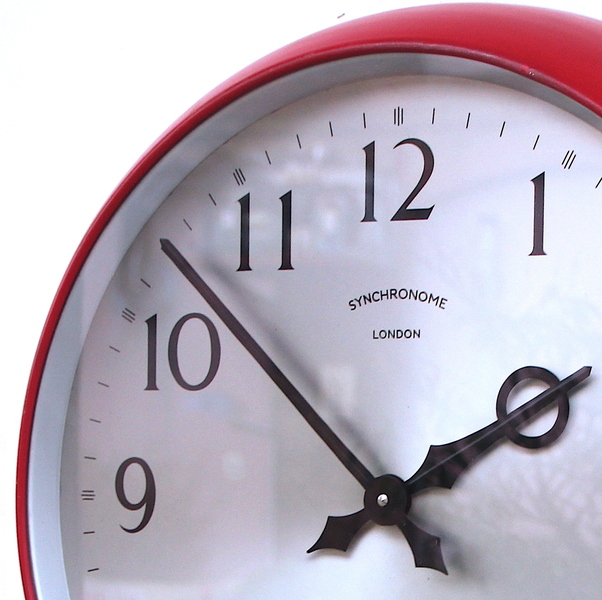 Large 53cm Midcentury Original Industrial Wall Clock Factory. Fully Guaranteed