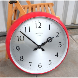 Large 53cm Midcentury Original Industrial Wall Clock Factory. Fully Guaranteed