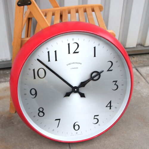 Large 53cm Midcentury Original Industrial Wall Clock Factory. Fully Guaranteed