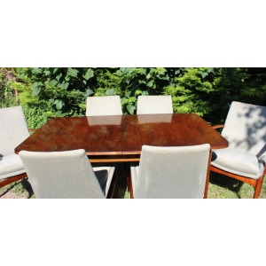 Mid Century Rosewood Dining Table and Chairs by Robert Heritage for Archie Shine