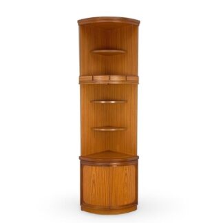 Mid Century Corner Cabinet.
