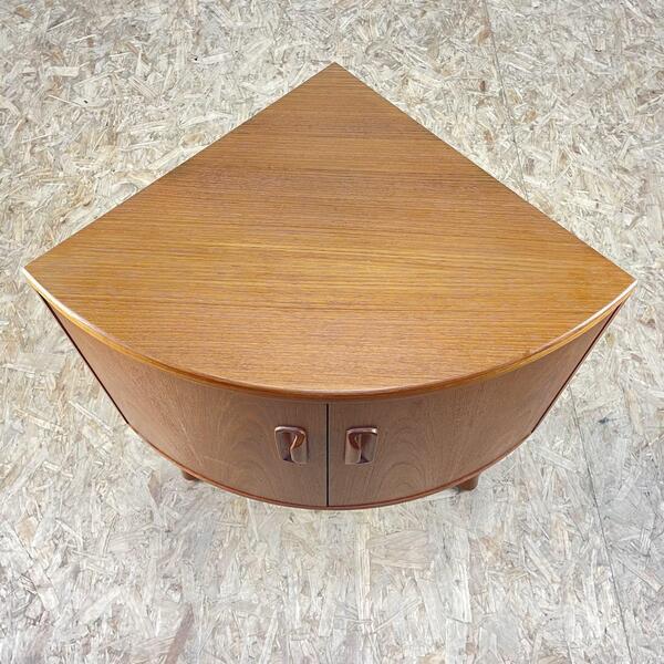 Mid Century Corner Cabinet By G Plan.