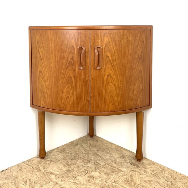 Mid Century Corner Cabinet By G Plan.