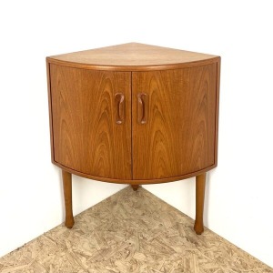 Mid Century Corner Cabinet By G Plan.