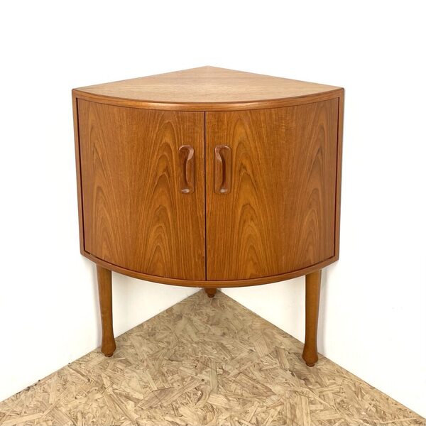Mid Century Corner Cabinet By G Plan.